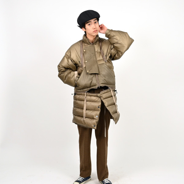 Midorikawa /// Down Jacket Beige 012