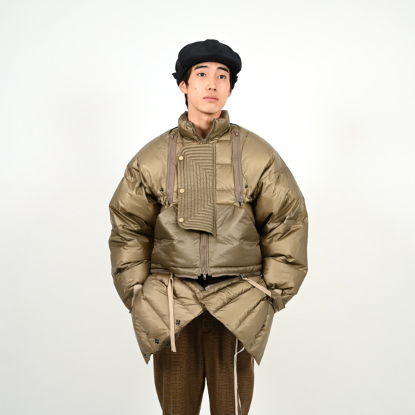 Midorikawa /// Down Jacket Beige 013