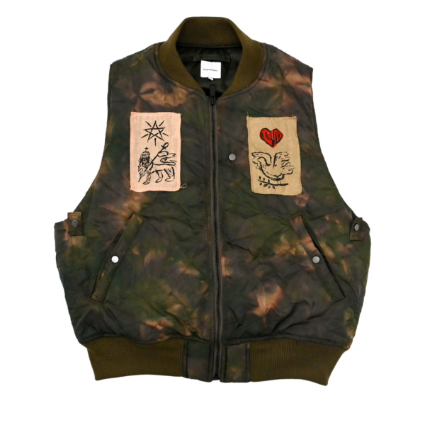 Sasquatchfabrix. /// FLIGHT VEST THE DOVE OF PEACE The Dye 01