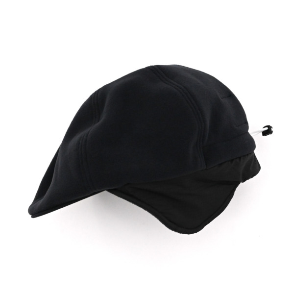 NOROLL /// FLEECE CASQUETTE Black 02