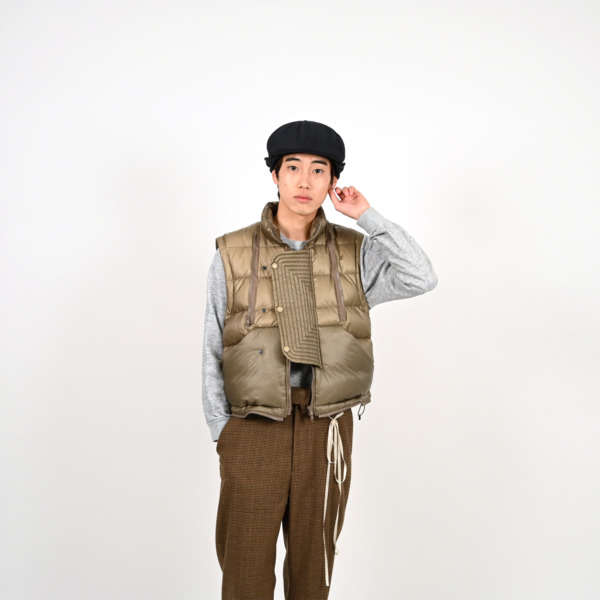 Midorikawa /// Down Jacket Beige 018