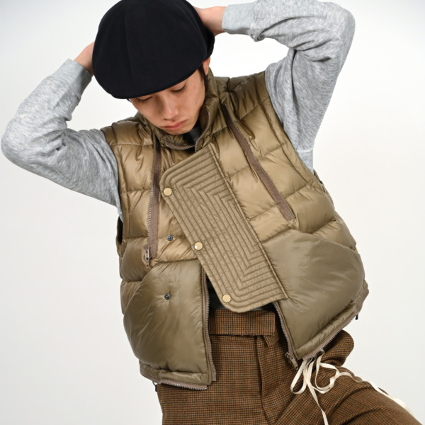 Midorikawa /// Down Jacket Beige 017