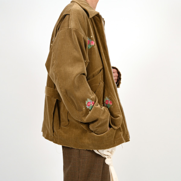 Midorikawa /// Hunting Corduroy Blouson Camel 016