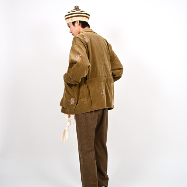 Midorikawa /// Hunting Corduroy Blouson Camel 013