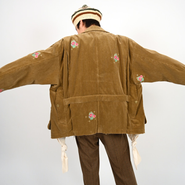 Midorikawa /// Hunting Corduroy Blouson Camel 014