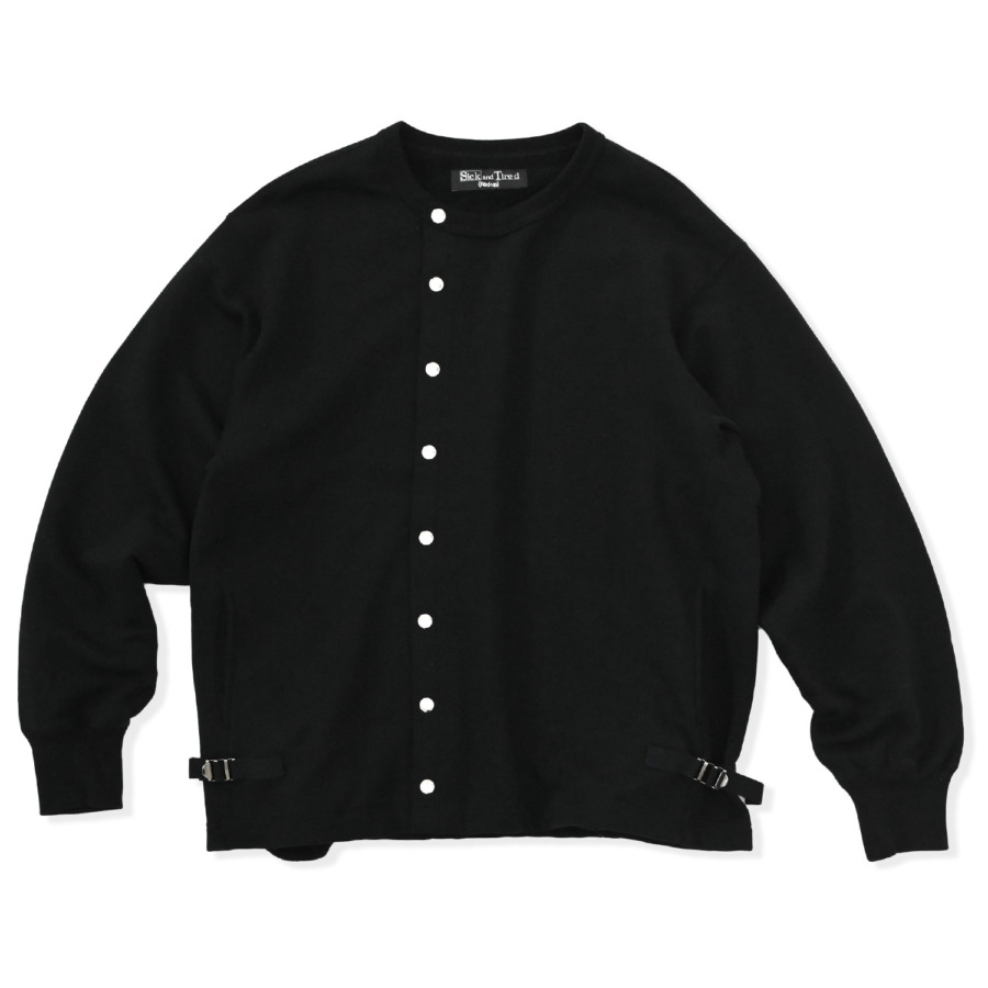 Sick and Tired (SWEAT DOT BUTTON CARDIGAN Black) 通販 | SUPPLY TOKYO online store
