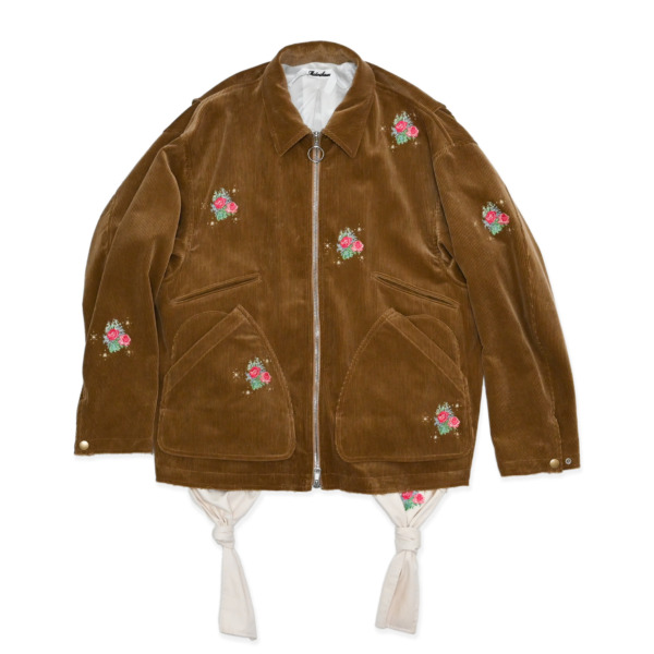 Midorikawa /// Hunting Corduroy Blouson Camel 01