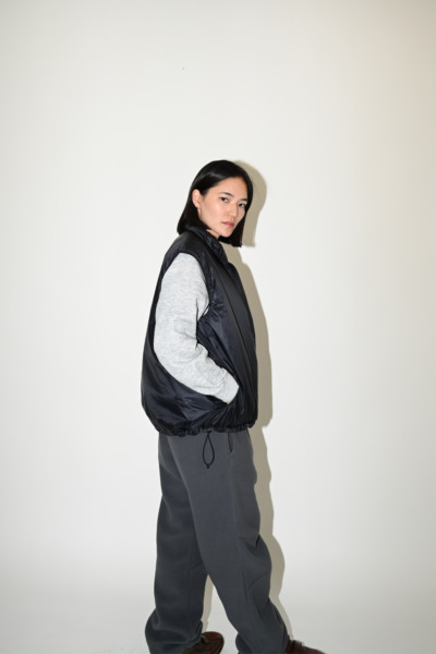 Nylon Puffer Vest 03