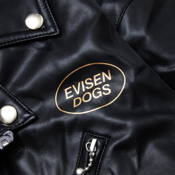 EVISEN / BIAS DOGS /// Super Real LEATHER JKT Black 05