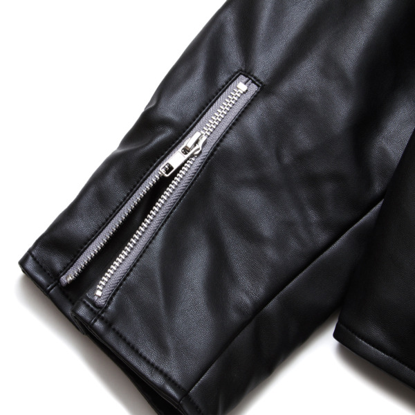 EVISEN / BIAS DOGS /// Super Real LEATHER JKT Black 07