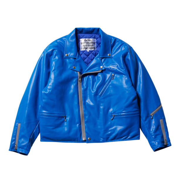 EVISEN / BIAS DOGS (Super Real LEATHER JKT Blue) 通販 | SUPPLY TOKYO online store