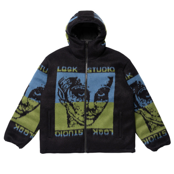 LQQK STUDIO /// KNIT DOWN JACKET 01