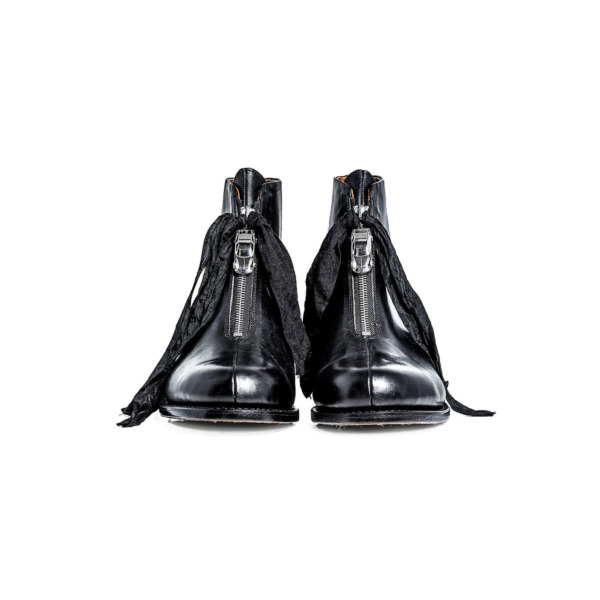 Midorikawa /// AVIATOR ZIP BOOTS Black 02