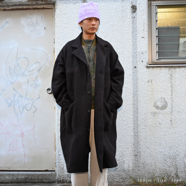 gourmet jeans /// WOOL WORK COAT 09