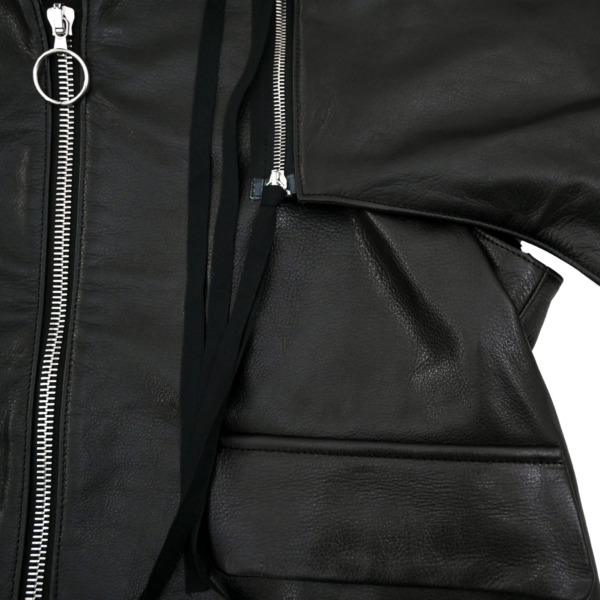 Midorikawa /// Docking Leather Blouson Black 04