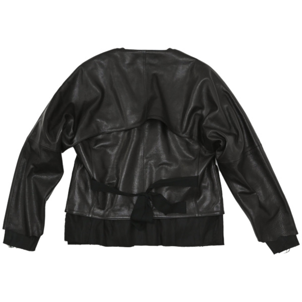 Midorikawa /// Docking Leather Blouson Black 02