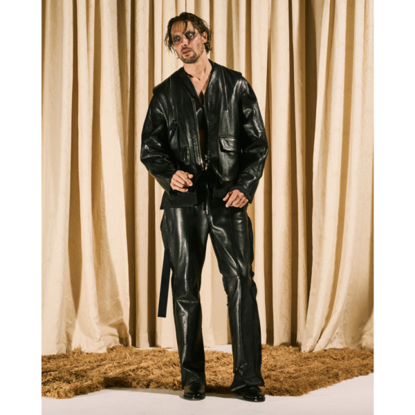 Midorikawa /// Docking Leather Blouson Black 08
