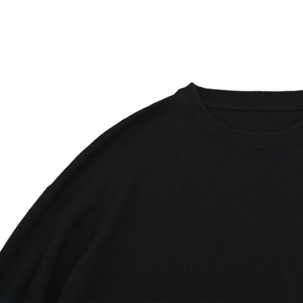 crepuscule /// Silk Linen L/S Black 02