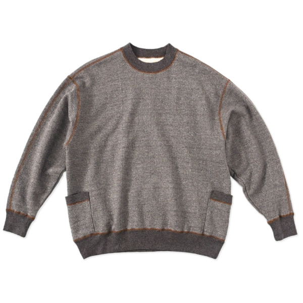 NOROLL /// C&M CREW SWEAT C&M BROWN 01