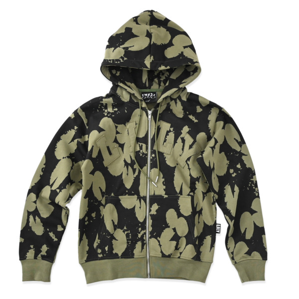 LILY PAD /// BUSYMAN GOES TO COLLEGE THE HOODIE Camo 01