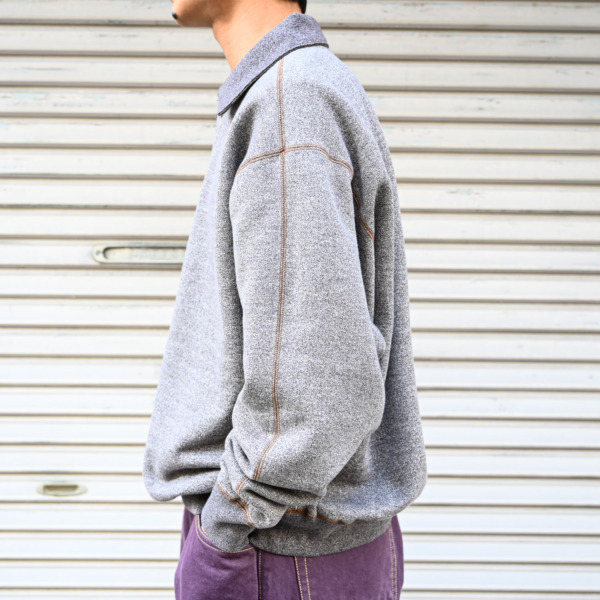 NOROLL /// C&M HALF SWEAT C&M BROWN 06