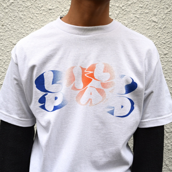 LILY PAD /// FADED LOGO TEE White 03