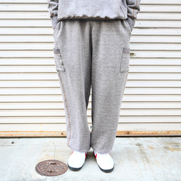 NOROLL /// C&M SWEAT PANTS C&M BROWN 010