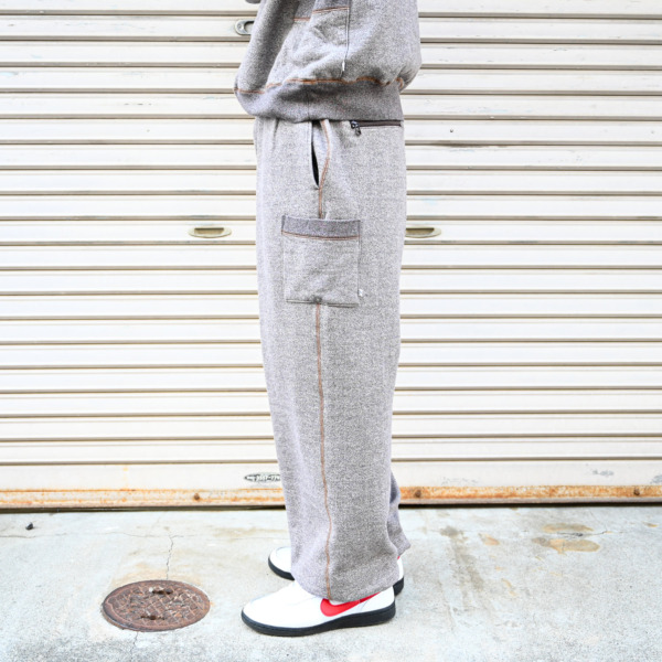 NOROLL /// C&M SWEAT PANTS C&M BROWN 09