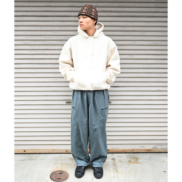 NOROLL /// THICKWALK 8P PANTS Darkest Green 04