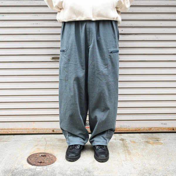 NOROLL /// THICKWALK 8P PANTS Darkest Green 05