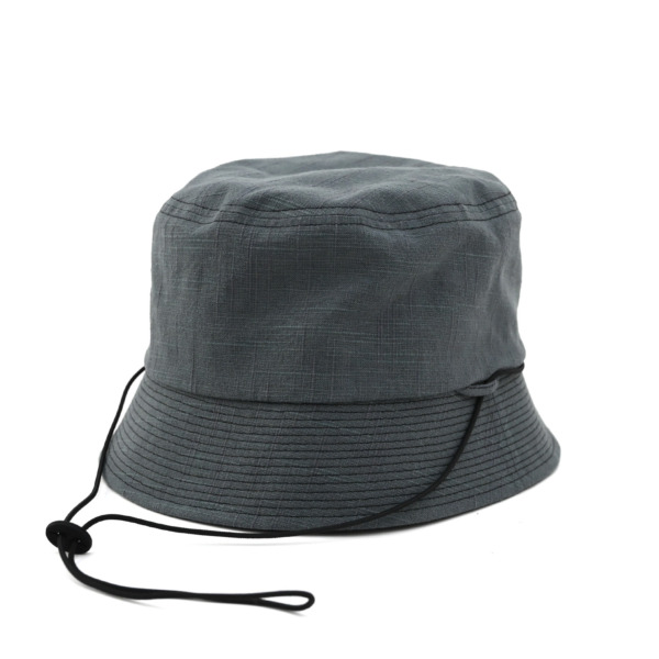 NOROLL /// BUCKET HAT Darkest Green 01