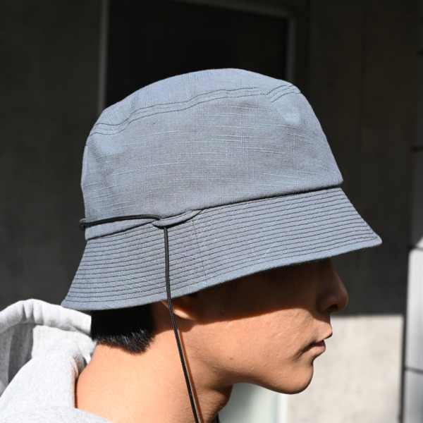 NOROLL /// BUCKET HAT Darkest Green 04