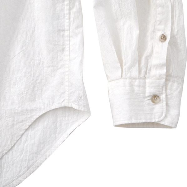 Marvine Pontiak shirt makers /// W Pocket SH White ST 04