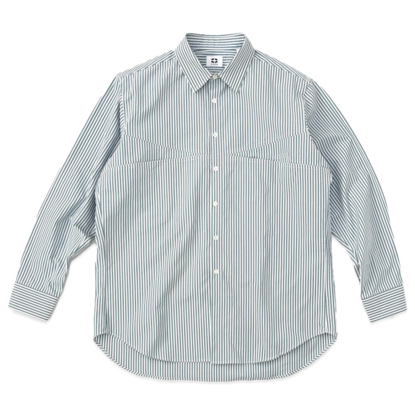 P A C S /// FRANCOIS SHIRTS SageGreenStripe 01