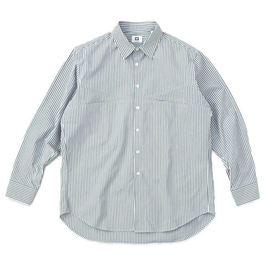 P A C S (FRANCOIS SHIRTS SageGreenStripe) 通販 | SUPPLY TOKYO online store