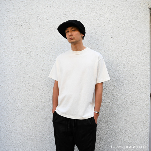 SUPPLY /// Classic Fit Tee Ivory 05