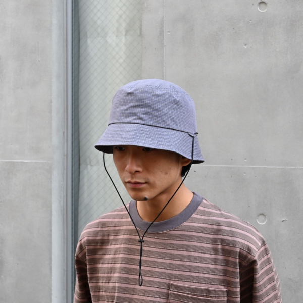 NOROLL /// BUCKET HAT Multi Violet 05