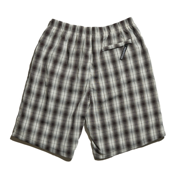 sexhippies /// SEERSUCKER PLAID SHORTS Black/ White 02