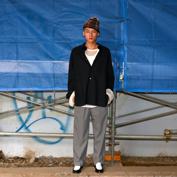 URU /// STRAIGHT PANTS Gray 05