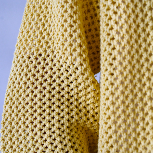 SUPPLY /// Cotton Mesh Knit Lemon 08