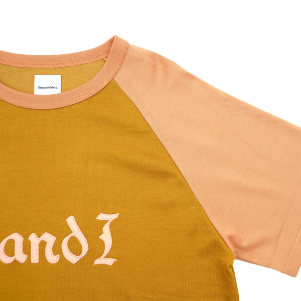 Sasquatchfabrix. /// “I and I “2TONE H/S T-SHIRTS Yellow 02