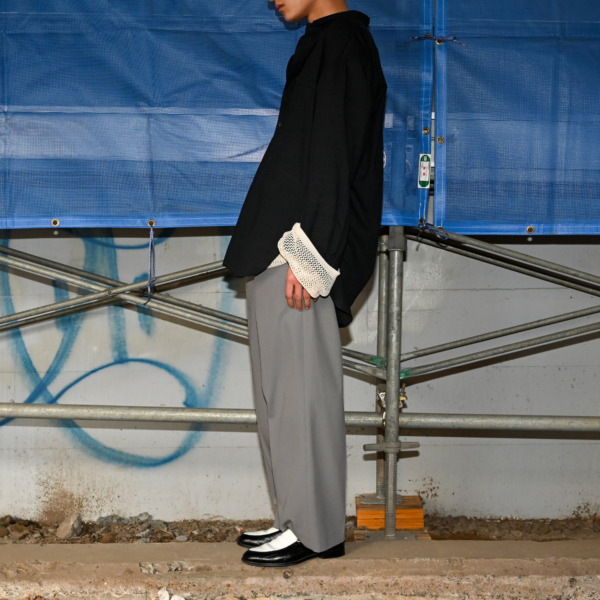 URU /// STRAIGHT PANTS Gray 07