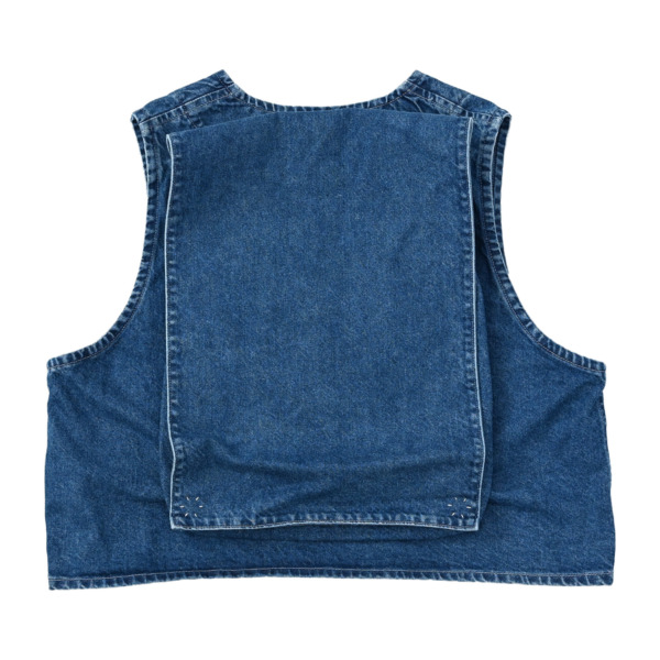 Sasquatchfabrix. × KATHARINE /// DENIM VEST Indigo Blue 02