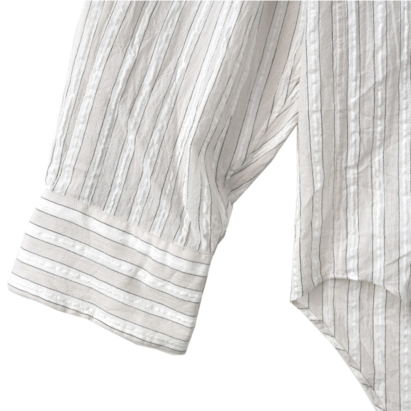 Marvine Pontiak shirt makers /// Skipper SH White × White ST 04