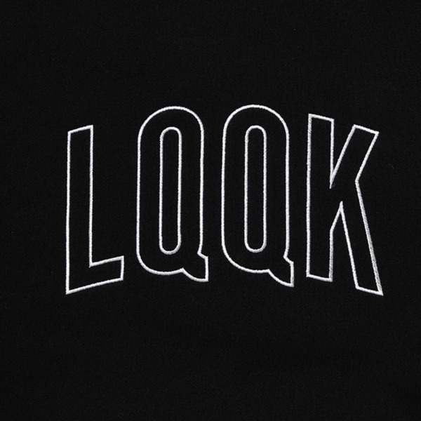 LQQK STUDIO /// PINTUCK CREWNECK Black 02