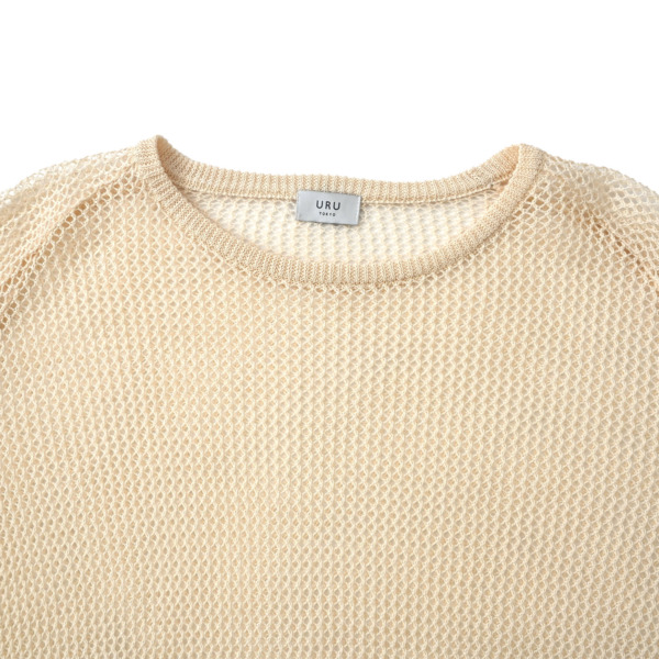 URU /// CREW NECK KNIT Natural 02