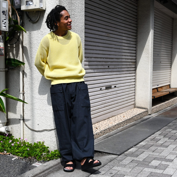 P A C S /// Double Pocket Cargo Pants Sumi Black 06
