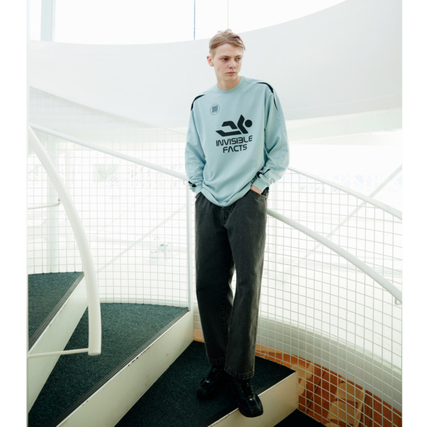 COMFORTABLE REASON /// Rodeo Slacks Black 06