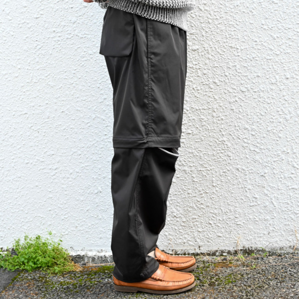 P A C S /// Limonta Convertible Pants Black 010