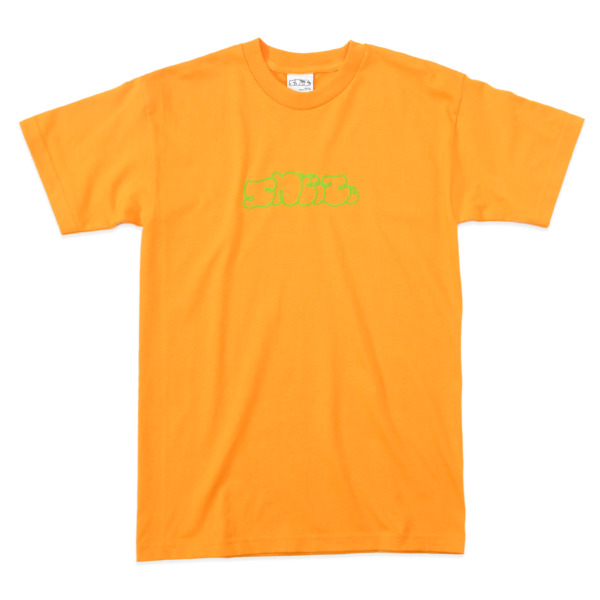 Sneeze Magazine /// LOGO T-SHIRT Gold w/Green 01